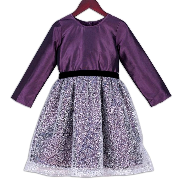 Joe and Ella Tafetta and Sequins Dress - Picture 1 of 8